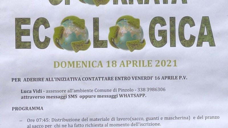 Giornata ecologica – Domenica 18 aprile 2021