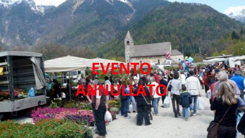 Annullata la Fiera del 1° Maggio di Pinzolo