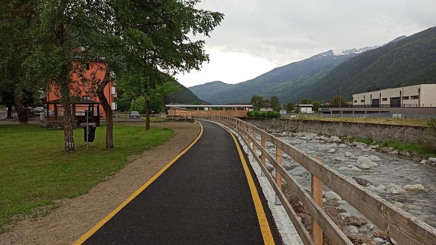 Ciclabile tra Spiazzo e Pelugo