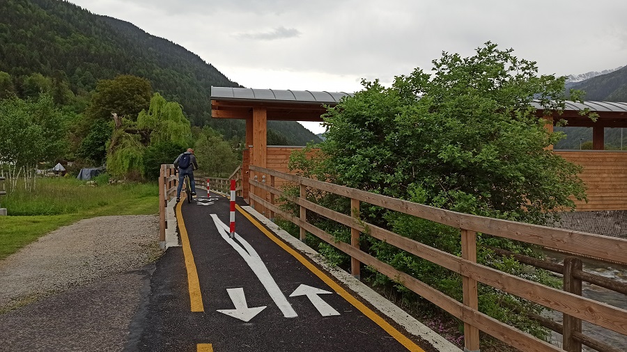 Ciclabile tra Spiazzo e Pelugo