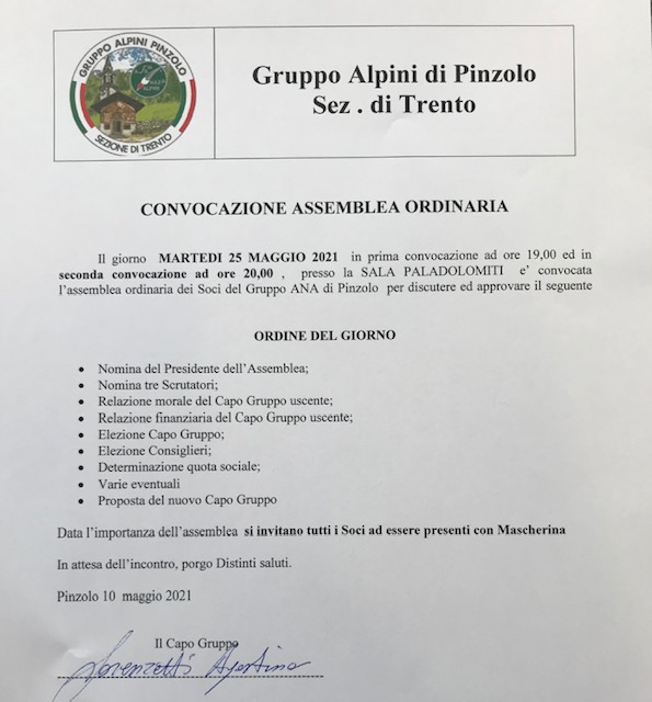 Gruppo Alpini di Pinzolo