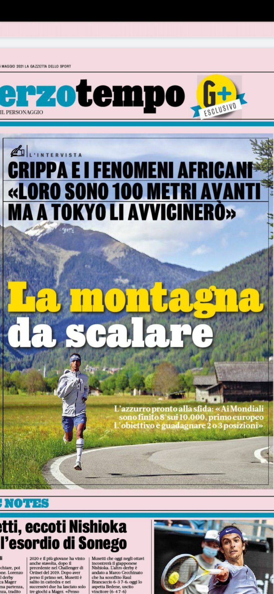 Gazzetta dello sport e la val Rendena