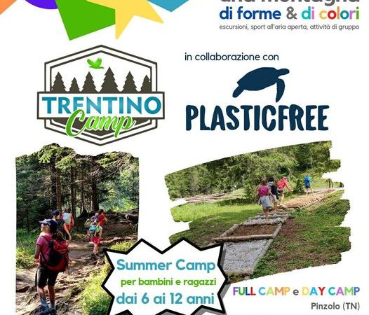 TRENTINO CAMP, il campus estivo per bambini e ragazzi dai 6 ai 12 anni per vivere la natura a 360°