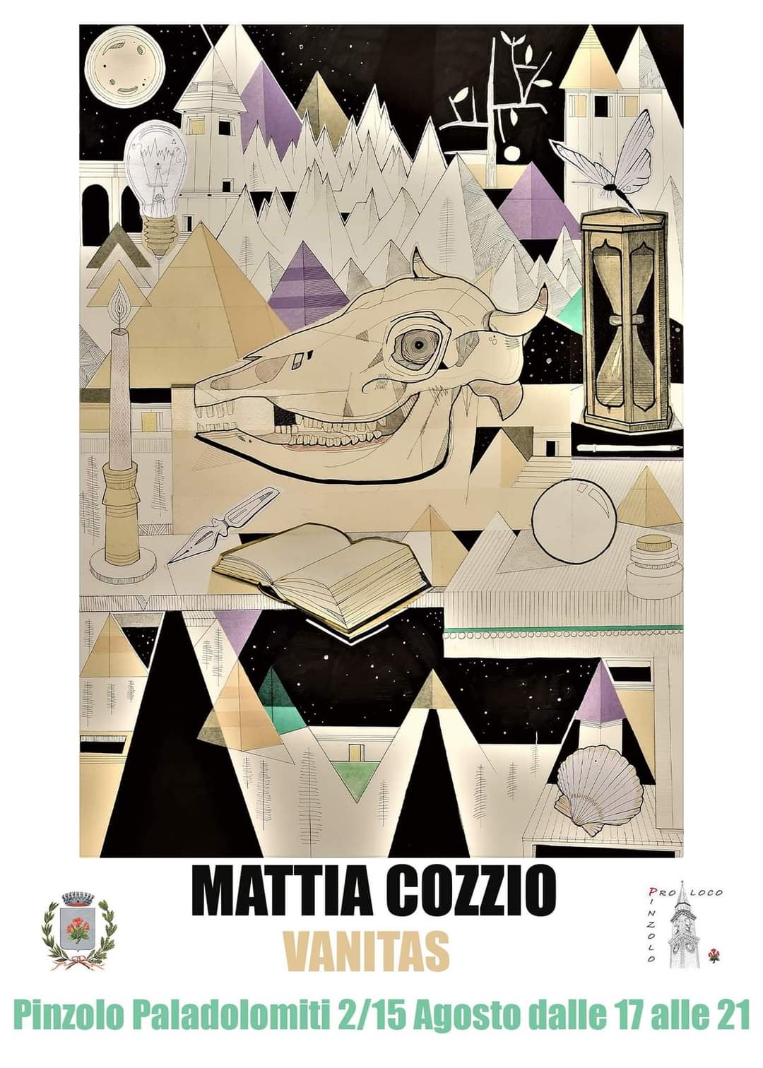 Ultimi giorni di Vanitas, mostra di Mattia Cozzio al Paladolomiti