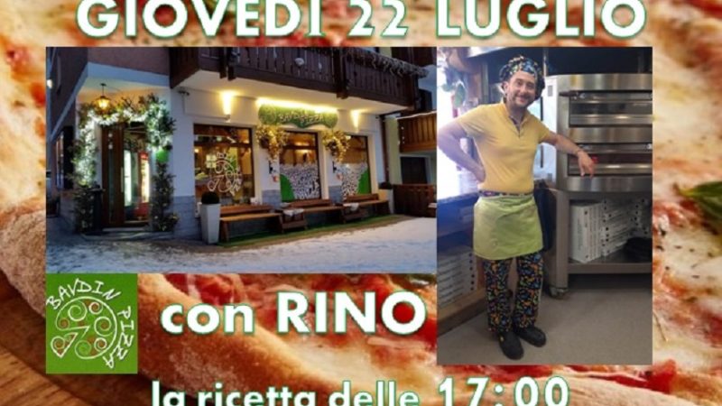 Giovedì sera la pizza “Rendenera” al Cooking Show di piazza Carera