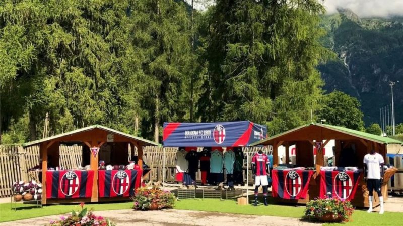 Primo giorno di ritiro a Pinzolo per il Bologna FC