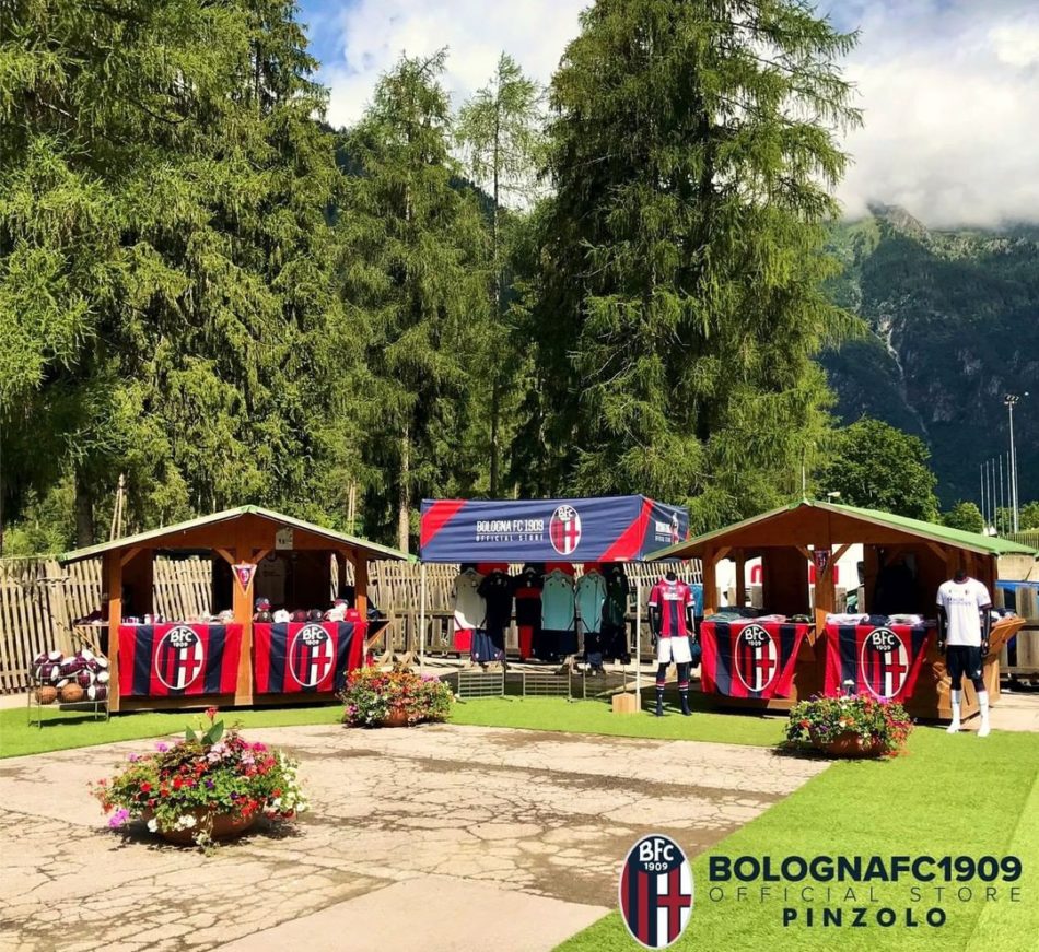 Primo giorno di ritiro a Pinzolo per il Bologna FC
