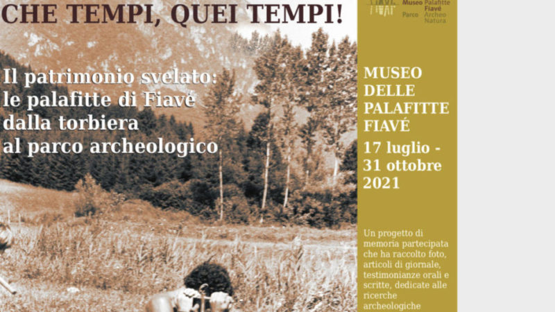 A Fiavé nel decennale delle palafitte UNESCO la mostra dedicata alle ricerche archeologiche