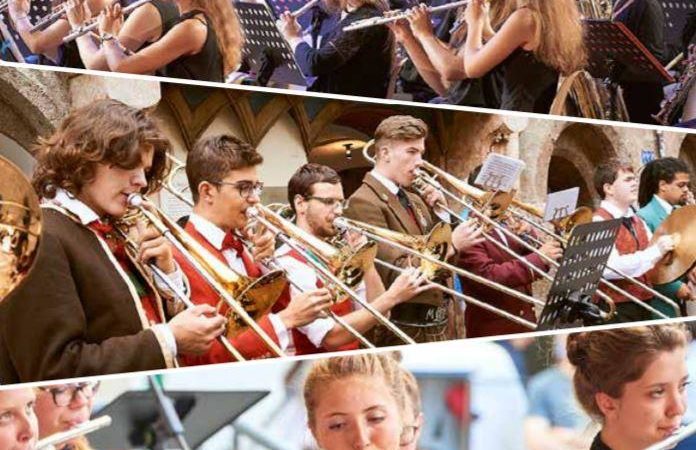 L’orchestra giovanile di fiati dell’Euregio arriva a Pinzolo