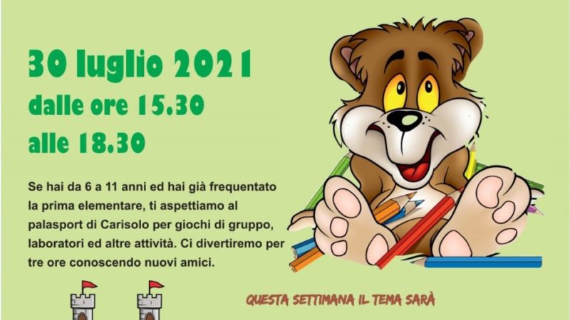 Nuove avventure al miniclub di Carisolo!