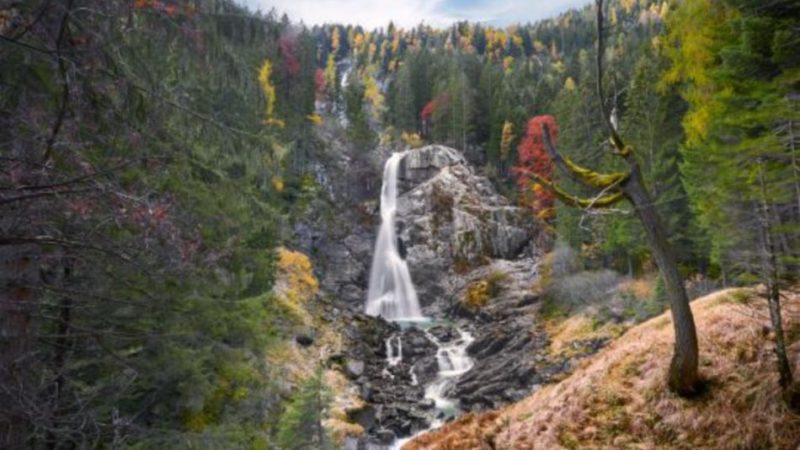 LUCI E CASCATE  AL MUSEO DELLA MALGA DI CADERZONE TERME