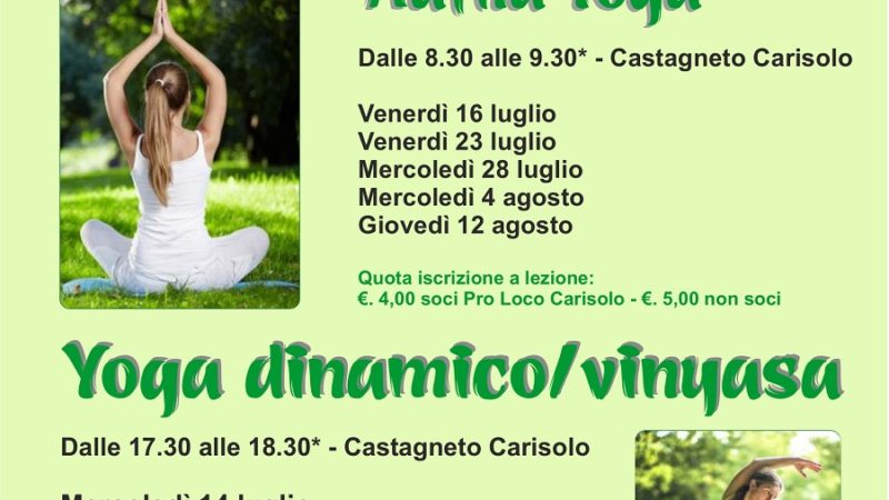 Thai chi, bagni di gong e yoga al castagneto di Carisolo