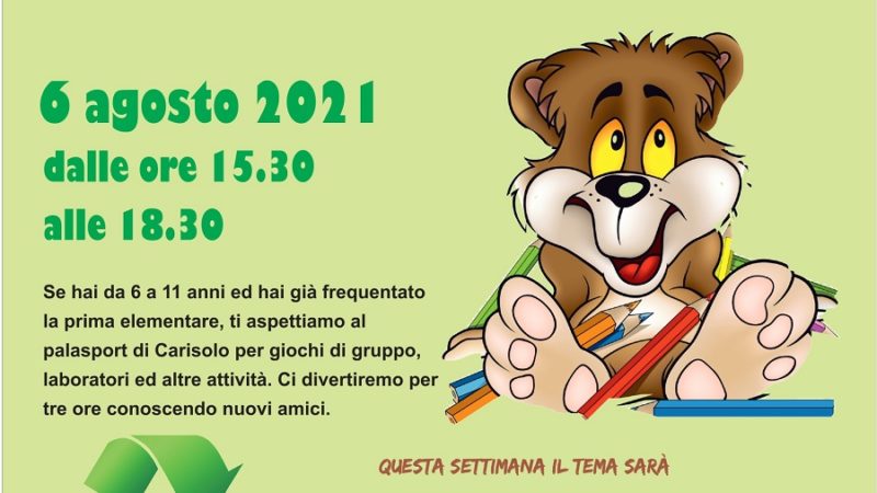 Carisolo Miniclub – Palasport 6 agosto