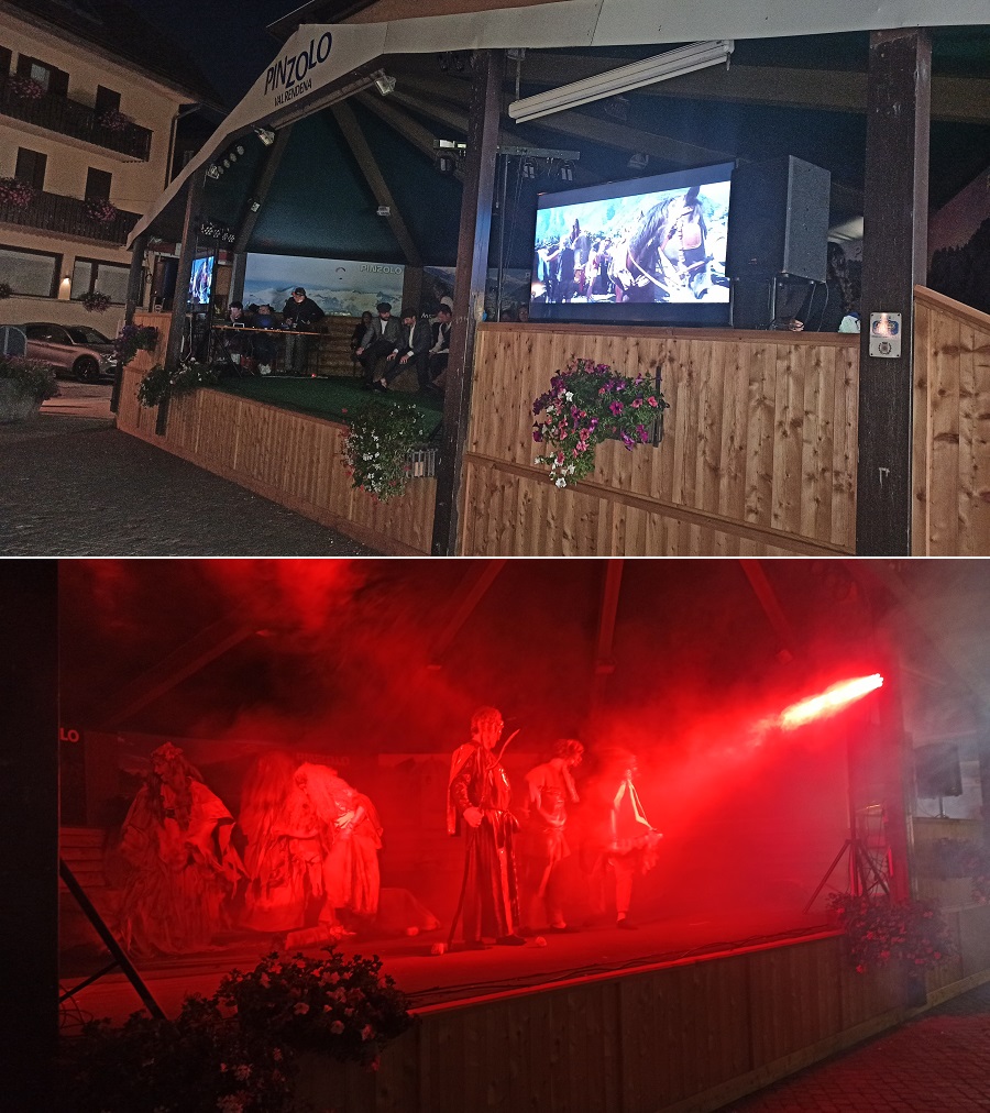 20 agosto 2021 - Spettacolo in piazza Carera