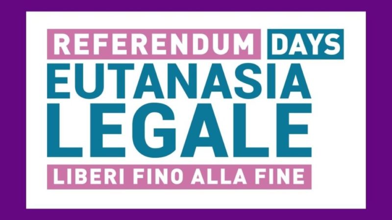 14 agosto in Piazza Collini: Referendum Days – Eutanasia legale