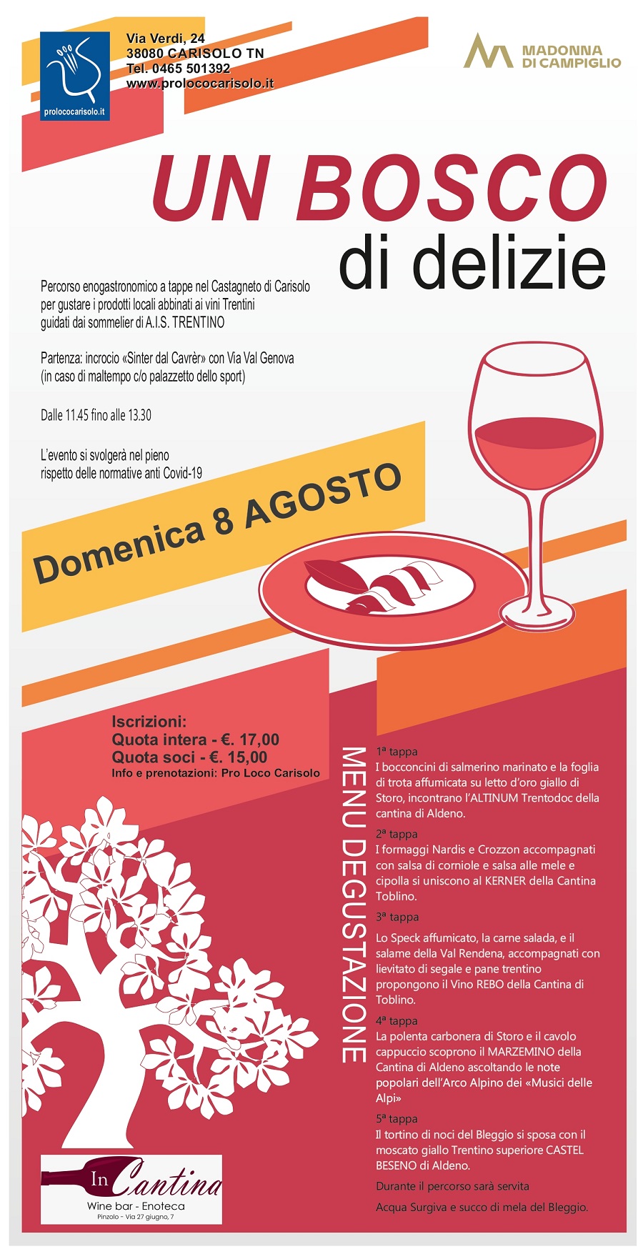 UN BOSCO DI DELIZIE…a CARISOLO!!!