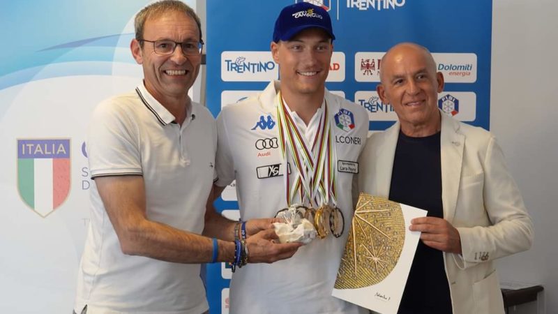 L’assessore Failoni incontra i campioni giudicariesi dello Sci d’Erba