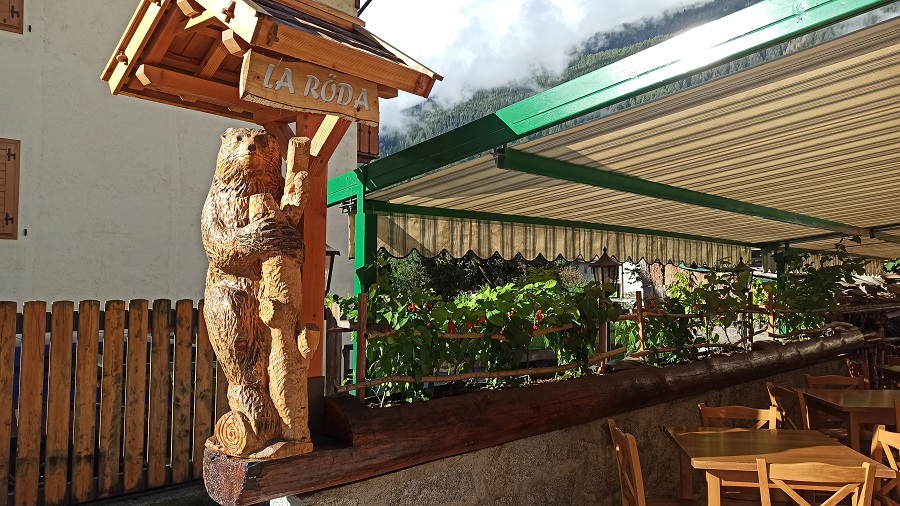 Le piante di peperoncini della pizzeria "La Roda"