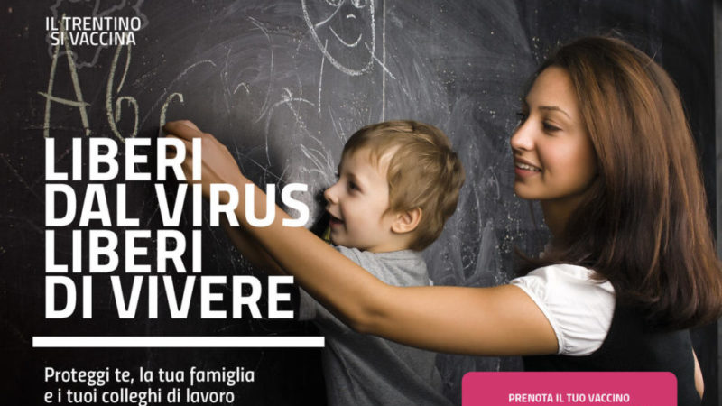 Zero decessi, 58 nuovi casi, una persona in più ricoverata, vaccinazioni oltre quota 715.000