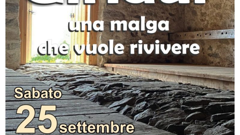 Convegno “Giridul una malga che vuole rivivere”
