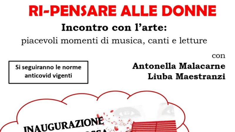 Giustino – Giornata internazionale della non violenza con inaugurazione di una panchina rossa