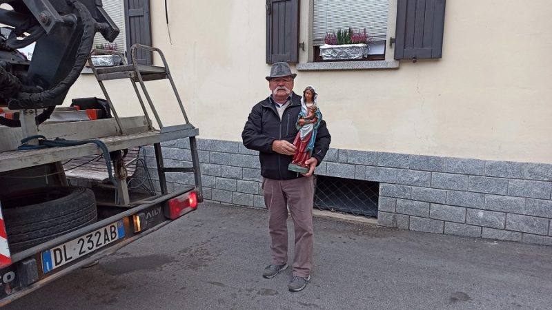 La Madonna di Baldino è tornata a casa