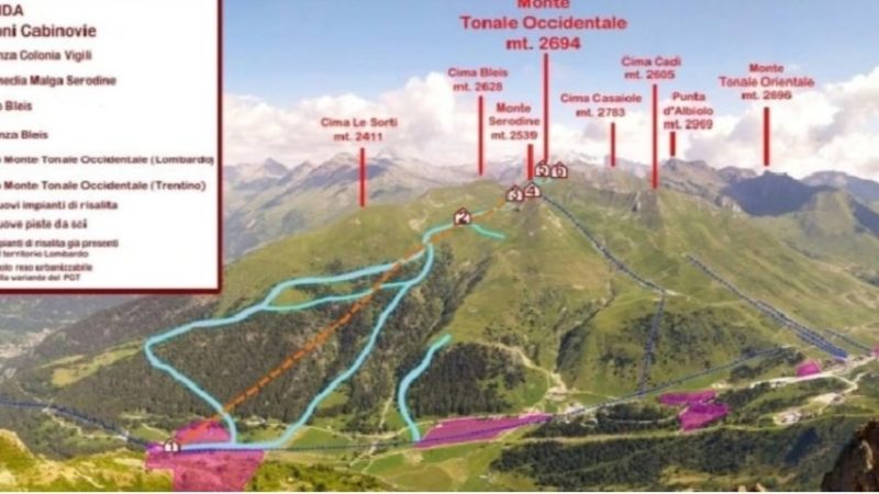Il Consiglio comunale di Ponte di Legno discute il progetto di ampliamento della skiarea