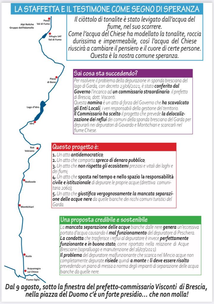 Una staffetta per il Chiese
