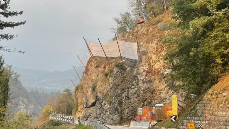 Dal 1 al 6 novembre chiusura notturna della strada tra Ponte Arche e Sarche