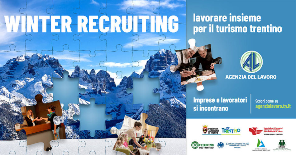 Stagione invernale: vuoi lavorare in Trentino?