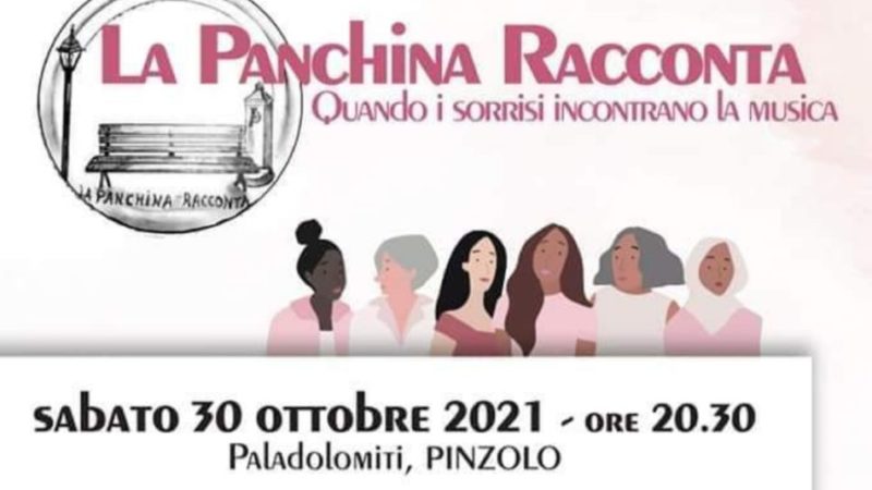 Paladolomiti 30 ottobre – La panchina racconta – Serata musicale e teatrale aperta a tutti