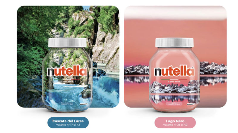 Nutella, Cascata del Lares Vasetto 17 e Lago Nero Vasetto 23