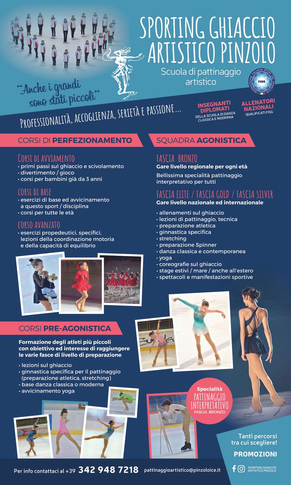 È partita alla grande la stagione dello Sporting Ghiaccio Artistico di Pinzolo
