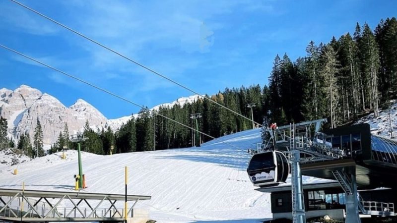 Telecabina Fortini, la novità della skiarea Campiglio
