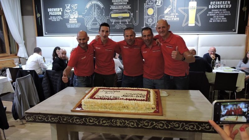 DOLOMITICA SPORT TRENTINO FESTEGGIA I SUOI VOLONTARI E PREPARA IL SUO PRIMO MONDIALE