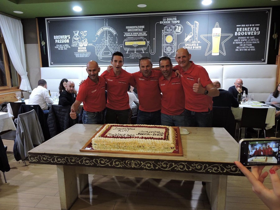 DOLOMITICA SPORT TRENTINO FESTEGGIA I SUOI VOLONTARI E PREPARA IL SUO PRIMO MONDIALE
