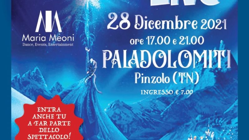 28 dicembre – Spettacolo “Frozen” al Paladolomiti: prenotazione posti in piazza Carera