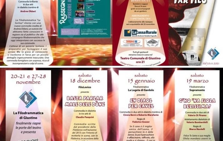 Giustino: ‘Nsema a far filo’ – Rassegna teatrale a cura della Filodrammatica di Giustino
