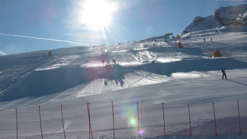 Dopo due anni si torna a sciare al Grostè