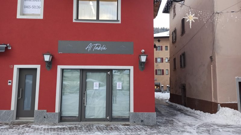 Cresce la curiosità per il nuovo “Tablà” nel cuore di Pinzolo