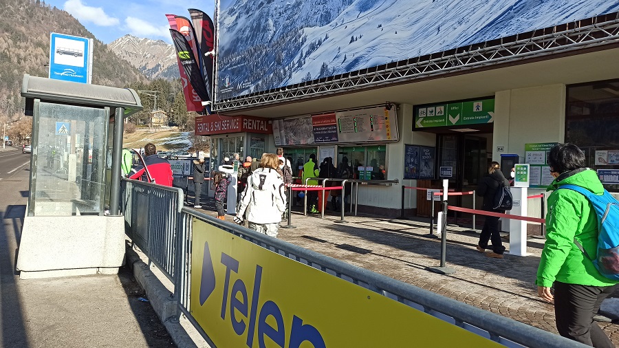 26 dicembre ore 11.30 - Biglietteria a Pinzolo