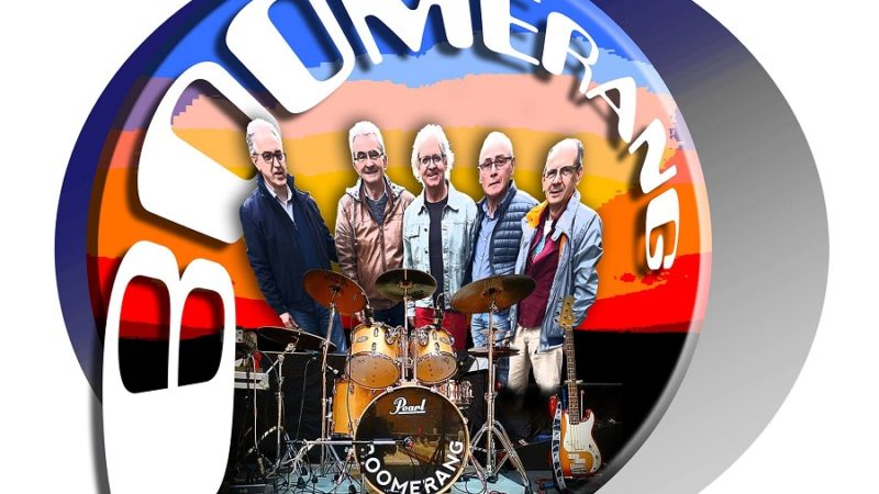 Concerto benefico dei Boomerang per ADMO al Paladolomiti