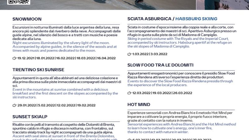 TOP EXPERIENCE inverno 2021-2022