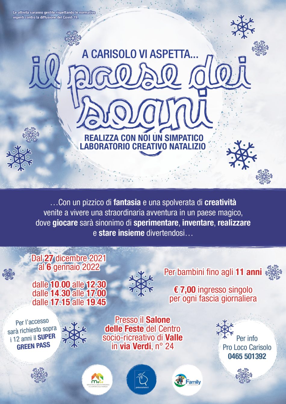 “Il paese dei sogni” a Carisolo