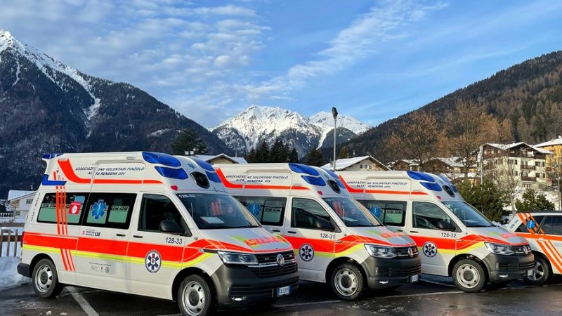 Attivazione auto sanitaria con infermiere Pinzolo-Alta Rendena inverno 2021-2022