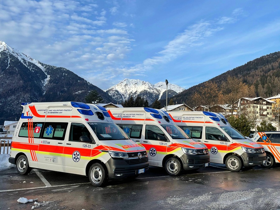 Attivazione auto sanitaria con infermiere Pinzolo-Alta Rendena inverno 2021-2022