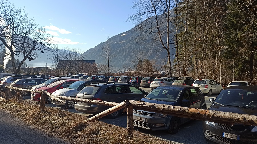 Completato il nuovo parcheggio del Lefay Resort Dolomiti