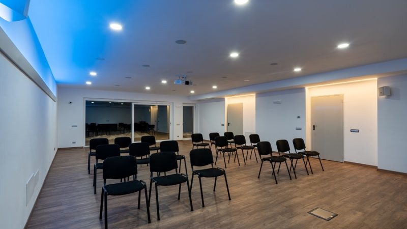 Nuova sala meeting all’interno del campeggio Val Rendena