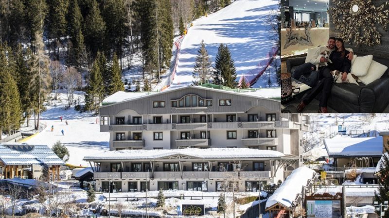Ignazio Moser e Cecilia Rodriguez ringraziano l’hotel Spinale per l’accoglienza