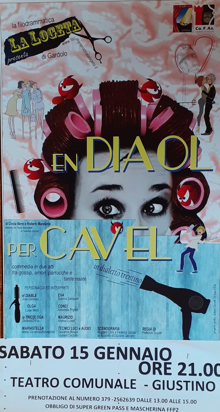 Giustino, sabato 15 gennaio ore 21.00: “En DIAOL per CAVEL”